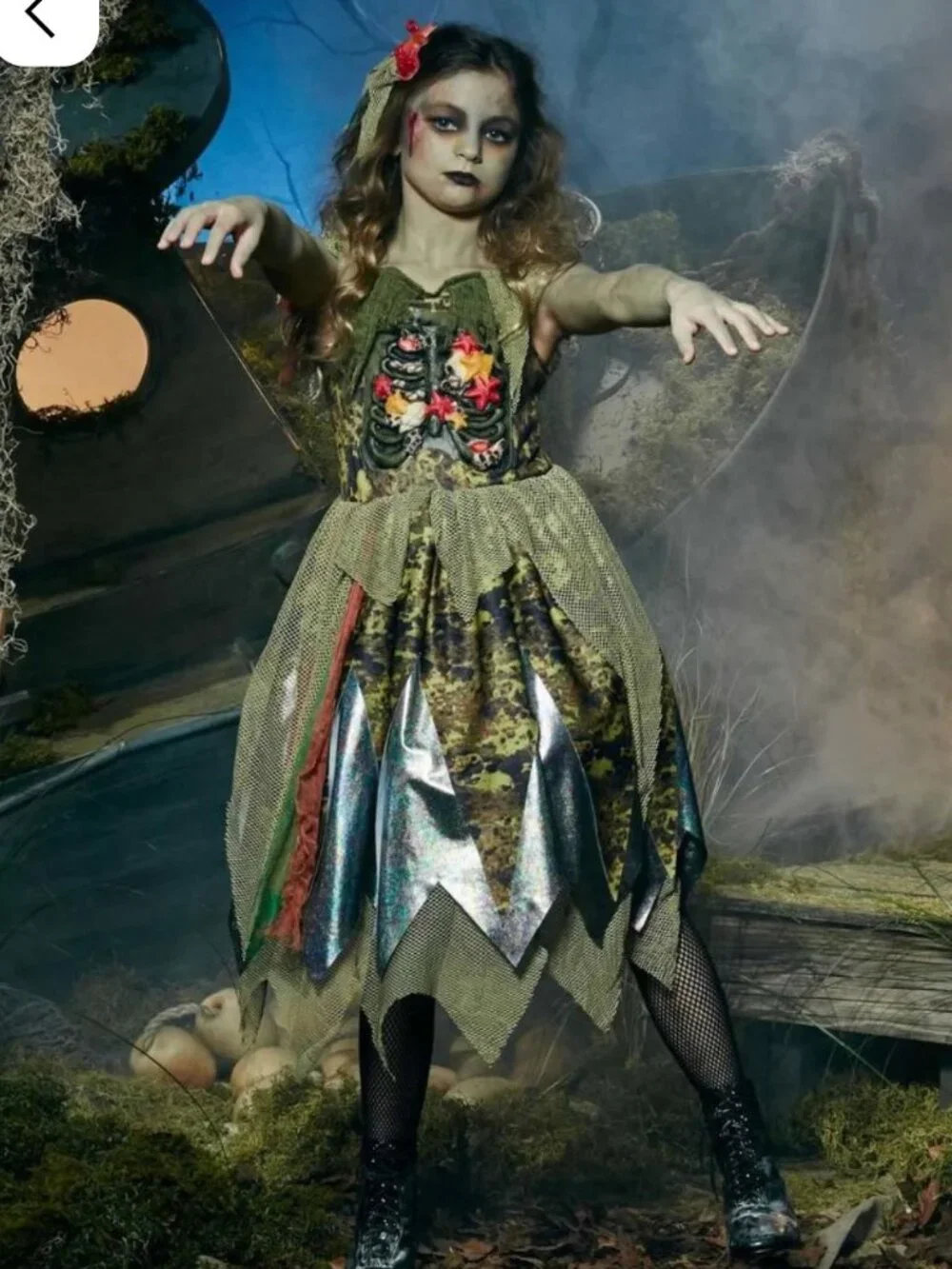 Children's Underwater Zombie Costume